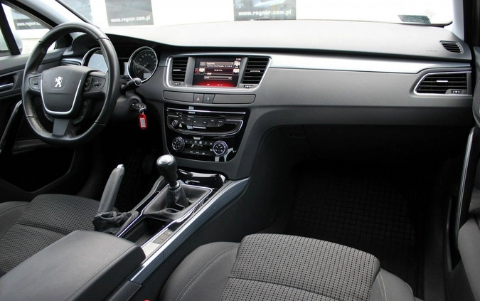 Peugeot 508 cena 43900 przebieg: 136000, rok produkcji 2017 z Szamocin małe 254
